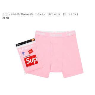 シュプリーム(Supreme)のSupreme Hanes Boxer Briefs (2 Pack) Pink(ボクサーパンツ)