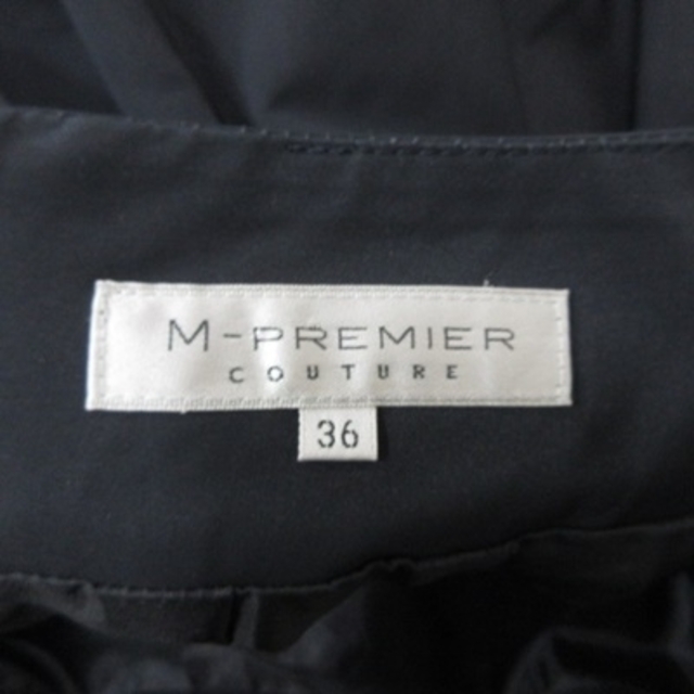 M-premier(エムプルミエ)のエムプルミエ M-Premier COTURE フレアスカート ギャザー ひざ丈 レディースのスカート(ひざ丈スカート)の商品写真