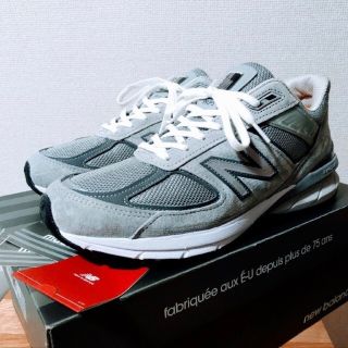 ニューバランス(New Balance)のニューバランス　990V5 グレー　美品　貴重(スニーカー)