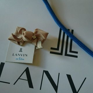 ランバンオンブルー(LANVIN en Bleu)の新品 LANVIN en Bleu ヘアアクセサリー(バレッタ/ヘアクリップ)