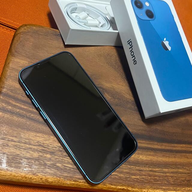 iPhone - 【○、simフリー】iPhone13 mini 128GB ブルー