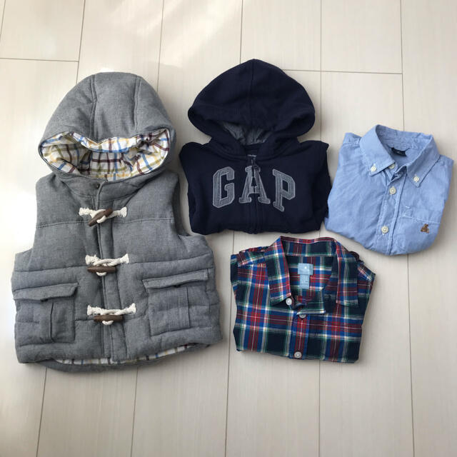 babyGAP(ベビーギャップ)の最終値下げ【babyGAP】ベビー キッズ 男の子 90～95 服 まとめ売り キッズ/ベビー/マタニティのキッズ服男の子用(90cm~)(ジャケット/上着)の商品写真