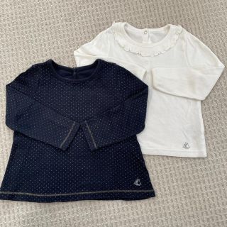 プチバトー(PETIT BATEAU)の♡プチバトー　カットソー2枚セット♡(シャツ/カットソー)