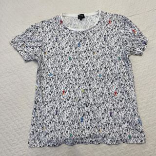 ポールスミス(Paul Smith)のPaul Smith Tシャツ ブランドTシャツ　白地　柄物Tシャツ(Tシャツ/カットソー(半袖/袖なし))