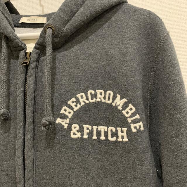 Abercrombie&Fitch(アバクロンビーアンドフィッチ)のAbercrombie&Fitch ジップパーカー　L アバクロ メンズのトップス(パーカー)の商品写真