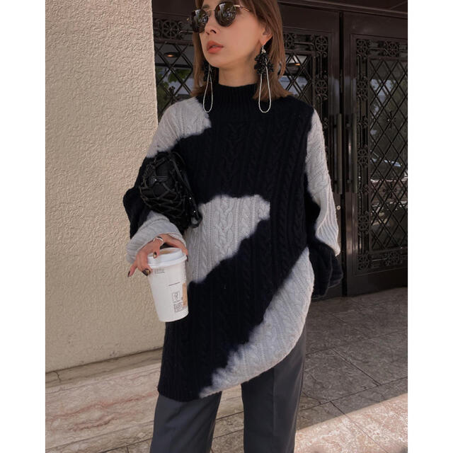 Ameri vintage TIE-DYE CABLE KNIT タイダイニット - www.glycoala.com