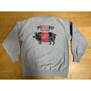 PORKCHOP ポークチョップ　PORK BACK SWEATスウェット XL(スウェット)