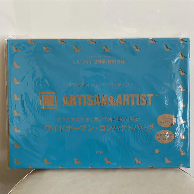 Artisan&Artist(アルティザンアンドアーティスト)の【未開封】アルティザン・アンド・アーティスト　ワイドオープン・コンパクトバッグ レディースのバッグ(ハンドバッグ)の商品写真