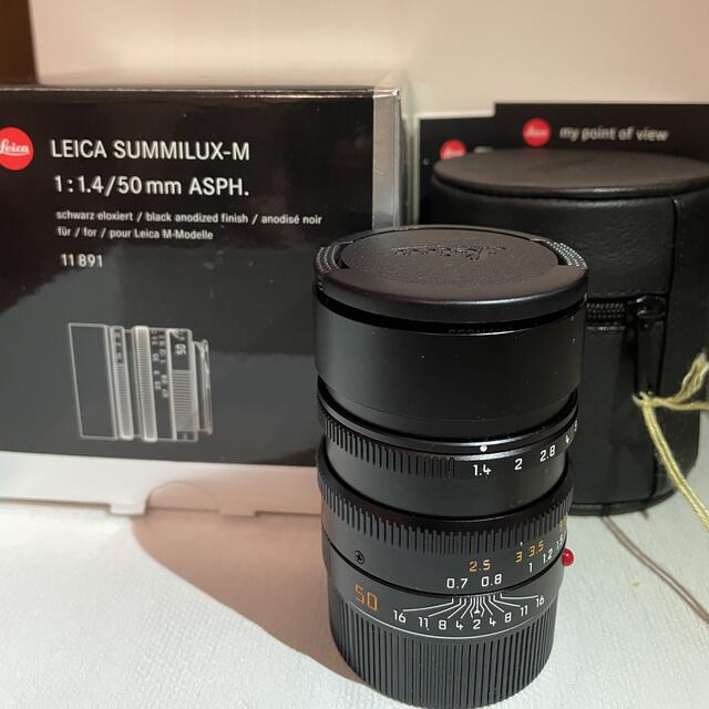 LEICA(ライカ)のLeica Summilux 50mm f1.4 asph 極美品 スマホ/家電/カメラのカメラ(レンズ(単焦点))の商品写真