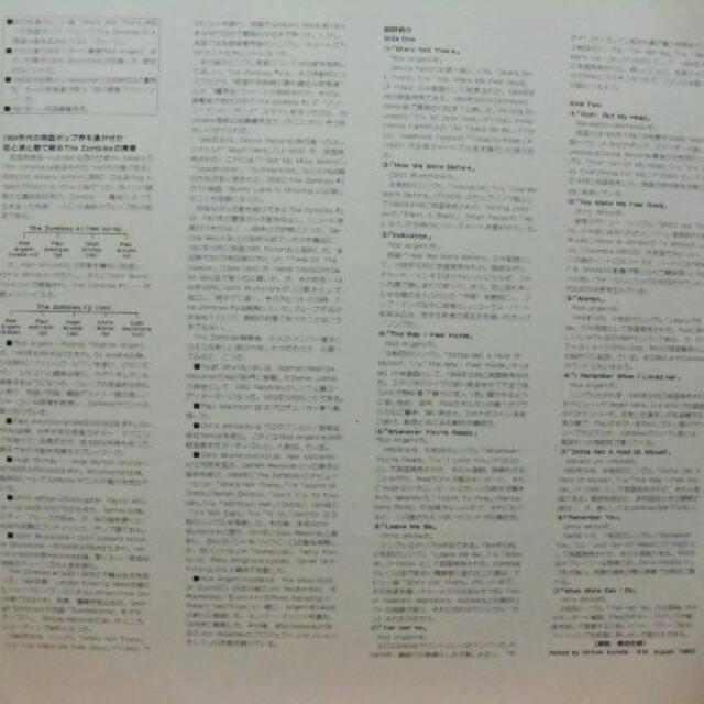 ◇美品レコード{ゾンビーズThe Zombies ‎/シーズ・ノット・ゼア