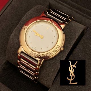 イブサンローラン(Yves Saint Laurent Beaute) ゴールド 腕時計