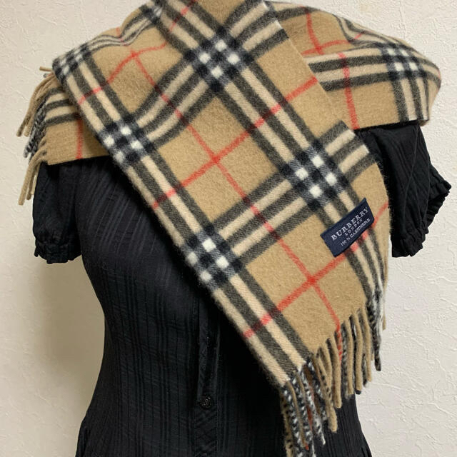 BURBERRY(バーバリー)のBurberry☆cashmere100％マフラー レディースのファッション小物(マフラー/ショール)の商品写真