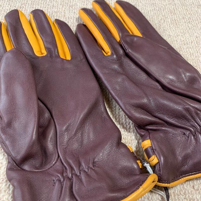 未使用 Gloves ラムレザーグローブ 9