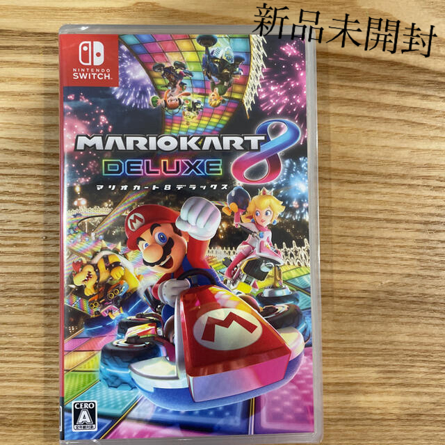 新品未開封　マリオカート8 デラックス Switch エンタメ/ホビーのゲームソフト/ゲーム機本体(家庭用ゲームソフト)の商品写真