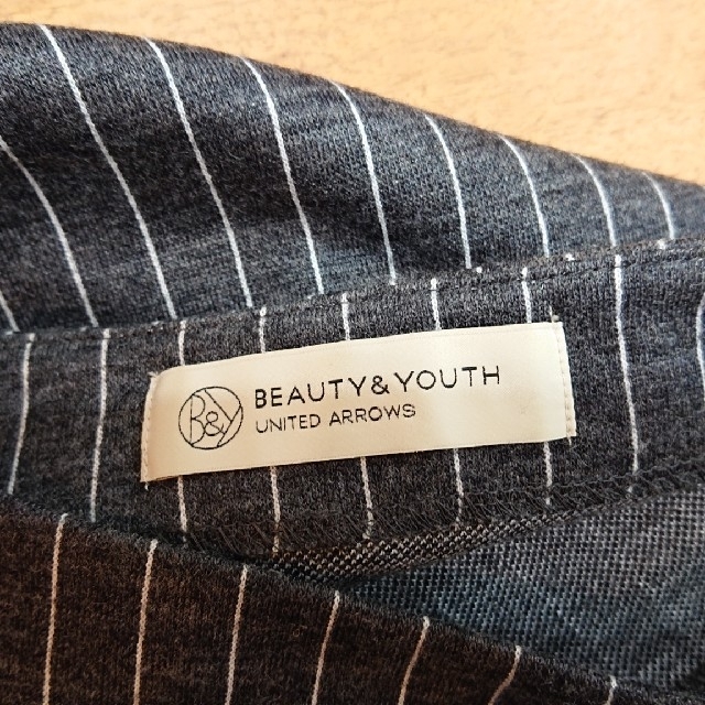 BEAUTY&YOUTH UNITED ARROWS(ビューティアンドユースユナイテッドアローズ)のBEAUTY&YOUTH UNITED ARROWS ストライプ プルオーバー レディースのトップス(カットソー(長袖/七分))の商品写真