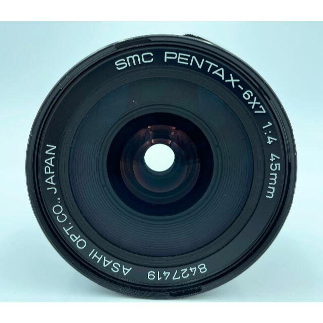 PENTAX(ペンタックス)のペンタックス smc PENTAX 67 45mm 1:4　カビ曇りなし！ スマホ/家電/カメラのカメラ(レンズ(単焦点))の商品写真