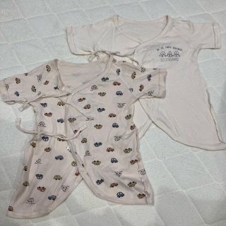 フタフタ(futafuta)の新品・未使用♡長肌着2枚セット50〜60cm(肌着/下着)