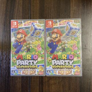 【新品シュリンク付き】マリオパーティ　スーパースターズ　2本セット　switch(家庭用ゲームソフト)