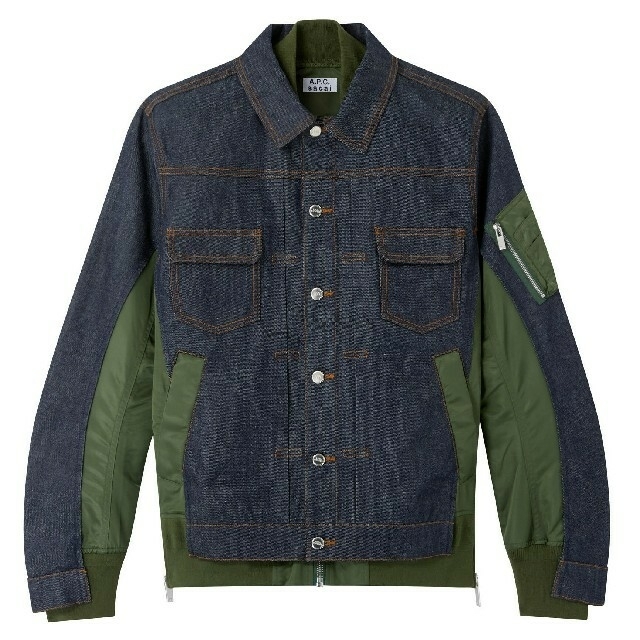 お買い得モデル A.P.C. Sacai サイズ1 - sacai BLOUSON ブルゾン EIMI