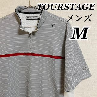 ツアーステージ(TOURSTAGE)の超オススメ　美品　高級ゴルフウェア　ツアーステージ　半袖ポロシャツ　メンズ(ウエア)