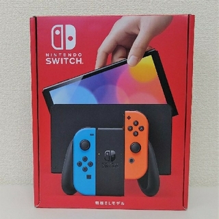 ニンテンドースイッチ(Nintendo Switch)の任天堂 スイッチ  有機EL  ネオン  新品未開封(家庭用ゲーム機本体)