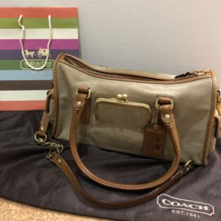 コーチ(COACH) がま口（ベージュ系）の通販 68点 | コーチを買うならラクマ