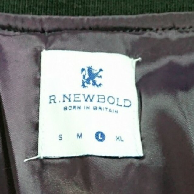 R.NEWBOLD(アールニューボールド)のR.NEWBOLD ダウンジャケット L チェック アール ニューボールド メンズのジャケット/アウター(ダウンジャケット)の商品写真