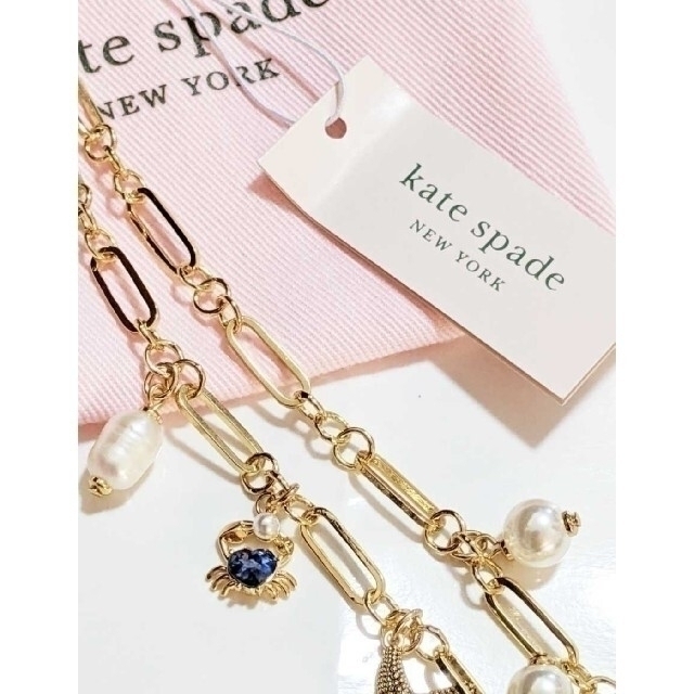 kate spade new york(ケイトスペードニューヨーク)の【新品】kate spade ケイトスペード ネックレス レディースのアクセサリー(ネックレス)の商品写真