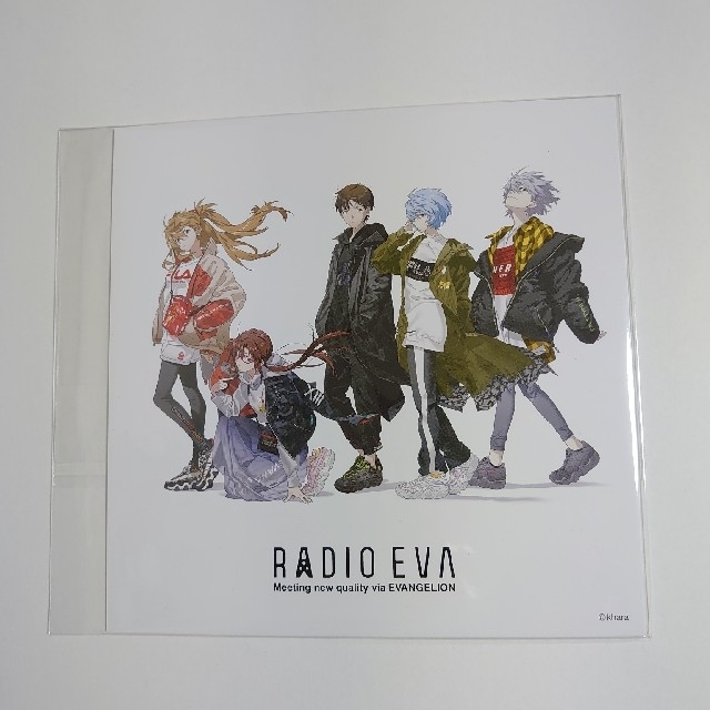 RADIO EVA ONLINE STORE限定厚紙特製ポストカード