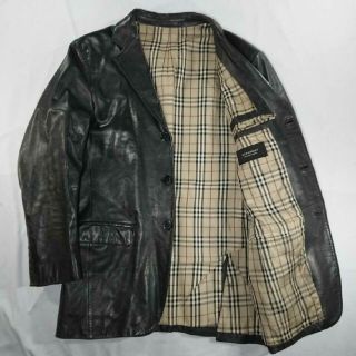 バーバリーブラックレーベル(BURBERRY BLACK LABEL)のここそらさん専用(レザージャケット)