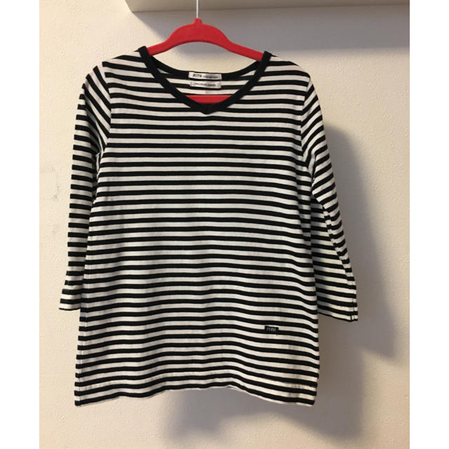 FITH(フィス)のボーダーカットソー キッズ/ベビー/マタニティのキッズ服女の子用(90cm~)(Tシャツ/カットソー)の商品写真