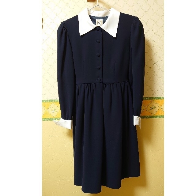 ☆新春セール☆【ほぼ新品】SAEKI YUKIMORI キッズワンピース キッズ/ベビー/マタニティのキッズ服女の子用(90cm~)(ドレス/フォーマル)の商品写真