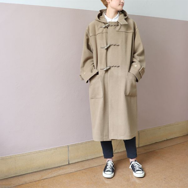 CASHMERE WOOL MOSSER BIG DUFFLE COAT