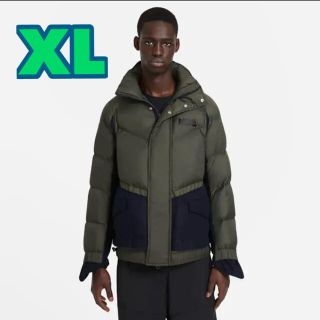 サカイ(sacai)のNike x sacai mens Parka Khaki XL ダウン(ダウンジャケット)