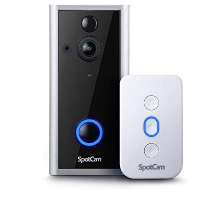 2021新作モデル SpotCam Bluetoothで簡単設置 2 Ring 防犯カメラ