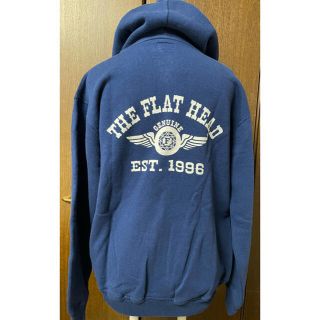 フラットヘッド(THE FLAT HEAD)の【新品】flat head フラットヘッド パーカー　ジャケット L ネイビー(パーカー)