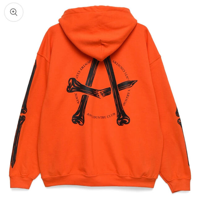 BEAMS(ビームス)のANTi COUNTRY CLUB ANARCHY HOODIE キムタク着 メンズのトップス(パーカー)の商品写真