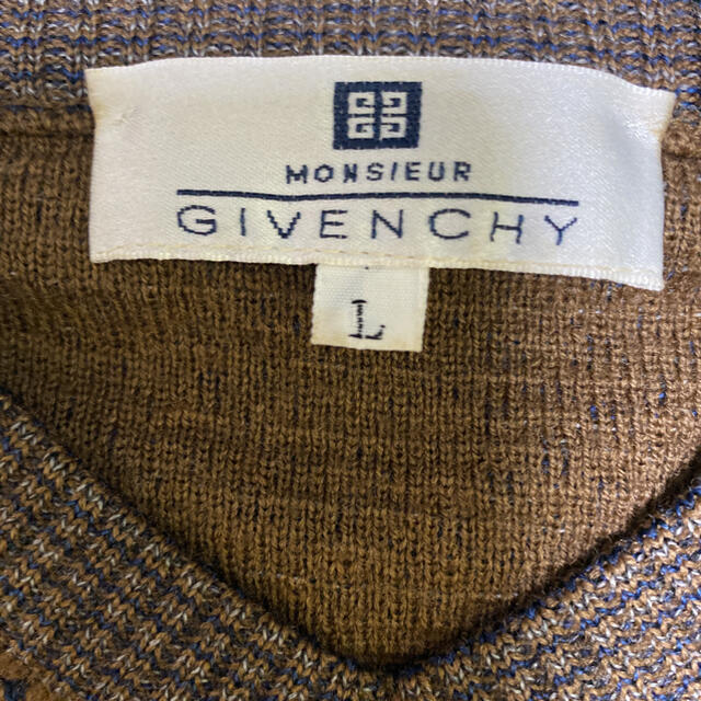 givenchy ジバンシイ 柄ニット 総柄 vintage イタリア製 希少 - ニット ...