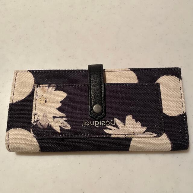 DESIGUAL(デシグアル)のDesigual リネン長財布⭐︎ レディースのファッション小物(財布)の商品写真