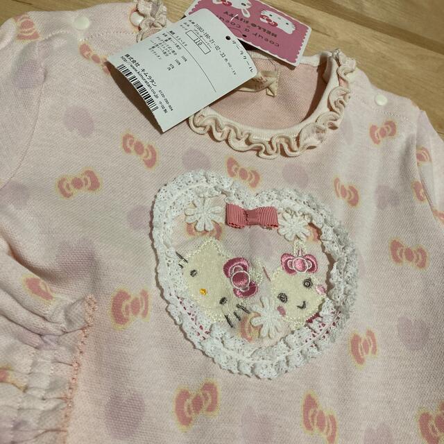 coeur a coeur(クーラクール)の未使用110 プルオーバー キッズ/ベビー/マタニティのキッズ服女の子用(90cm~)(Tシャツ/カットソー)の商品写真