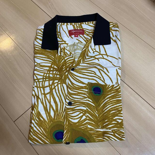 最適な材料 Supreme - SUPREME 16SS Peacock rayon Shirt シャツ