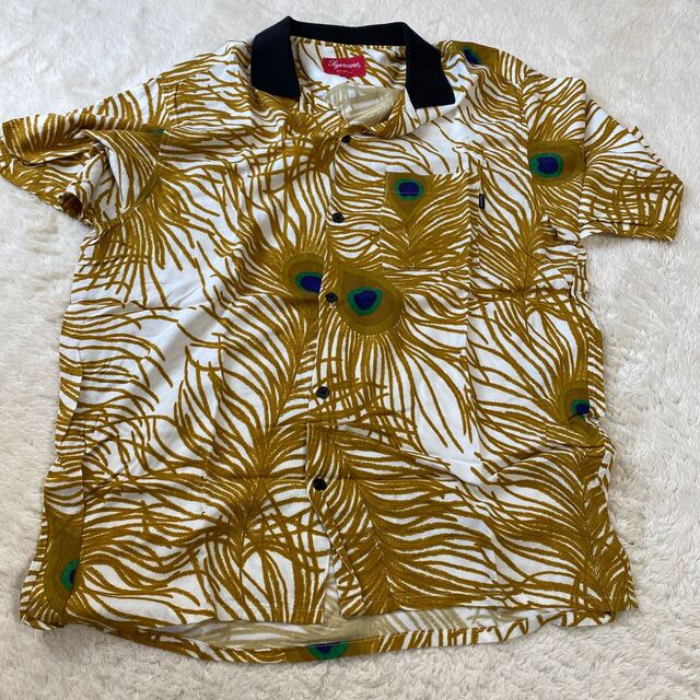 SUPREME 16SS Peacock rayon Shirt 1