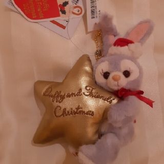 東京ディズニーシー　ステラ・ルーぬいぐるみバッチ　クリスマス2021(キャラクターグッズ)