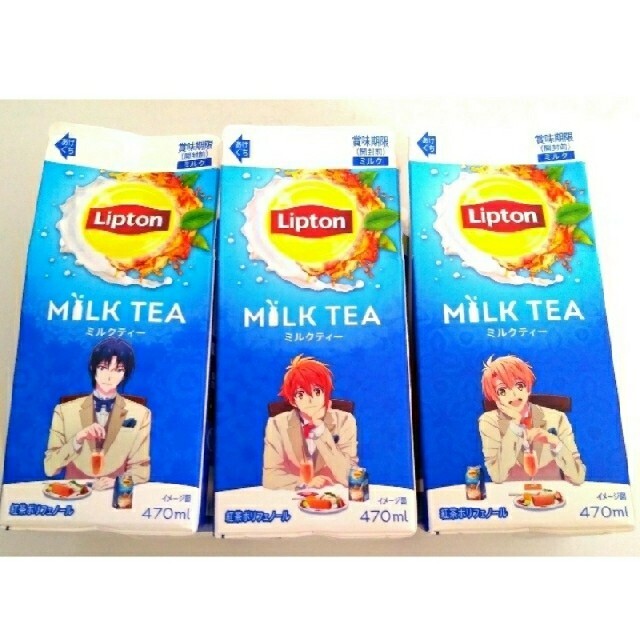 アイナナ リプトン ミルクティー パッケージ エンタメ/ホビーのアニメグッズ(その他)の商品写真