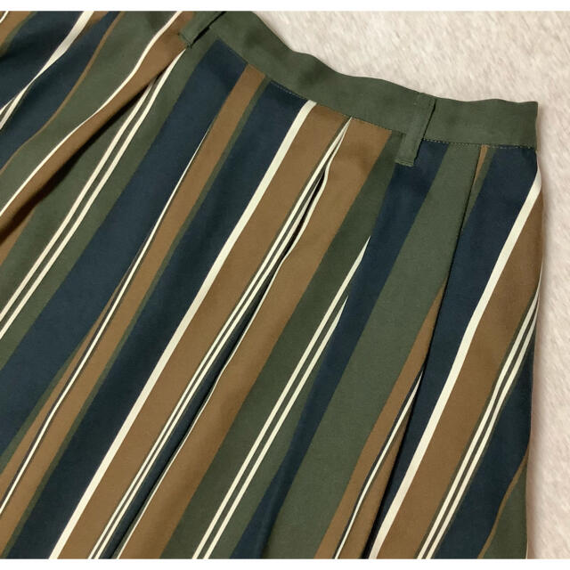 nano・universe(ナノユニバース)のナノユニバース　スカート　ストライプ レディースのスカート(ロングスカート)の商品写真