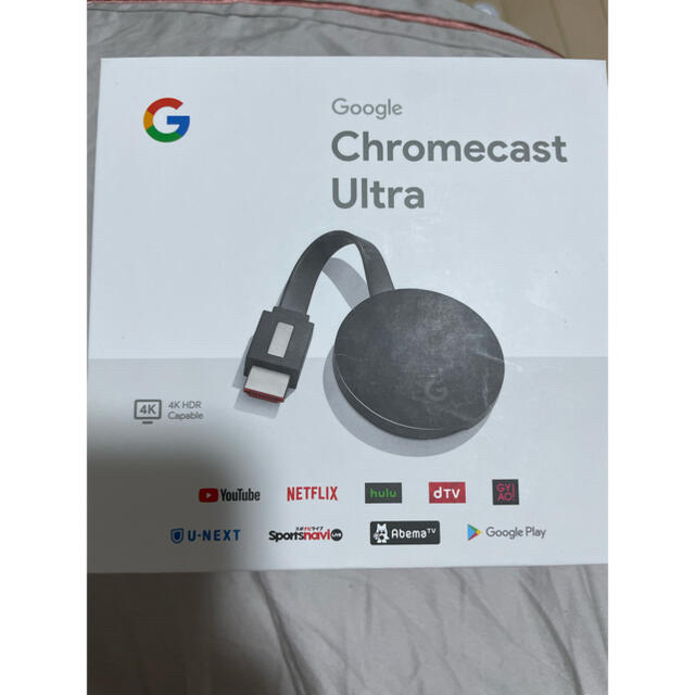 お値下げ Google Chromecast ultra 【4K対応】 箱無し