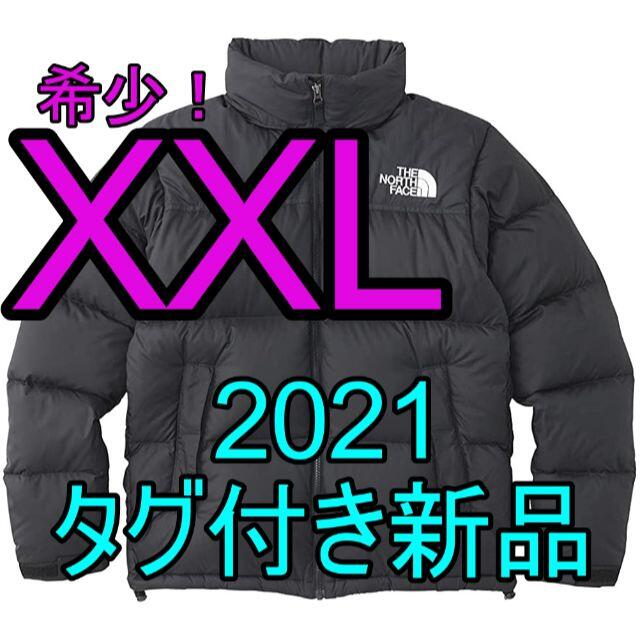 THE NORTH FACE(ザノースフェイス)のヌプシジャケット ブラック XXL 2021 24h以内発送 メンズのジャケット/アウター(ダウンジャケット)の商品写真