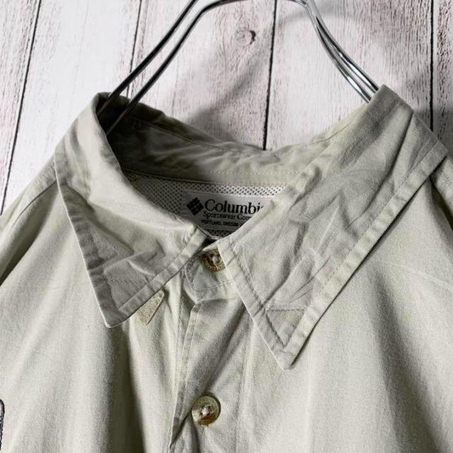 Columbia(コロンビア)の【XL 90s】コロンビア PFG 両面刺繍 タグロゴ フィッシングシャツ. メンズのトップス(シャツ)の商品写真