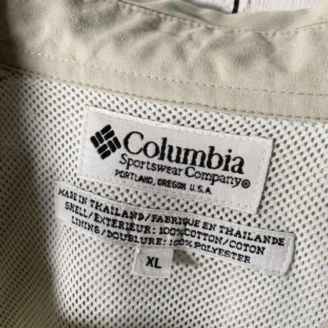 Columbia(コロンビア)の【XL 90s】コロンビア PFG 両面刺繍 タグロゴ フィッシングシャツ. メンズのトップス(シャツ)の商品写真