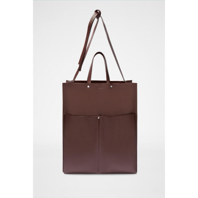 人気SALEお得 JIL SANDER ジルサンダー ロゴ キャンバス トートバッグ